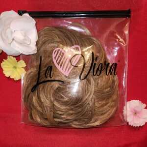 NWT Synthetic Blonde Hair Piece Set of 2
